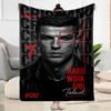 Cristiano Ronaldo Blanket Soft Warm Cozy Great For Picnics Chair Office For All Seasons Modern Birthday Christmas Gift Blanket