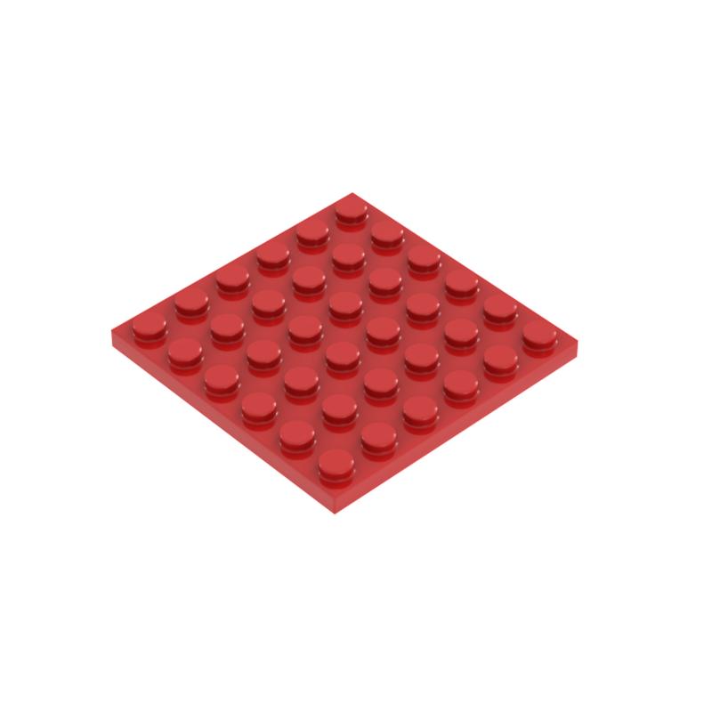 MOC Small Particle Building Blocks 6x6 Pieces Base Plate DIY Parts Accessories Compatible 3958