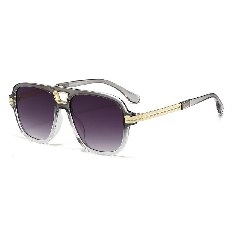 Aviator Sunglasses for Men and Women, Metal-trimmed Sunglasses, UV Protection, Large Frame Glasses