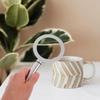 Stainless Steel Brulee Rings Milk Cup Rings Baking Tools for Dessert Shop Milk Tea Making Accessories