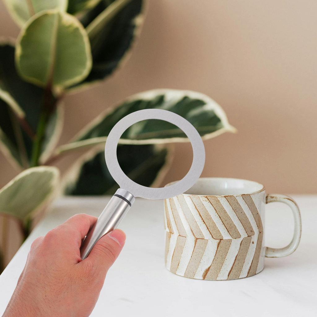 Stainless Steel Brulee Rings Milk Cup Rings Baking Tools for Dessert Shop Milk Tea Making Accessories