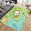 Relaxing boat ride scenery carpet Yoga living room room decor children's crawling mat doormat area rug games mat