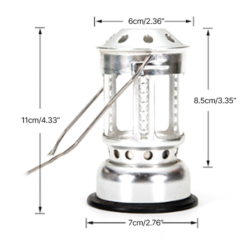 Candle Lamp Wear Resistant Mini Bright Tealights Holder Outdoor Candle Lamp