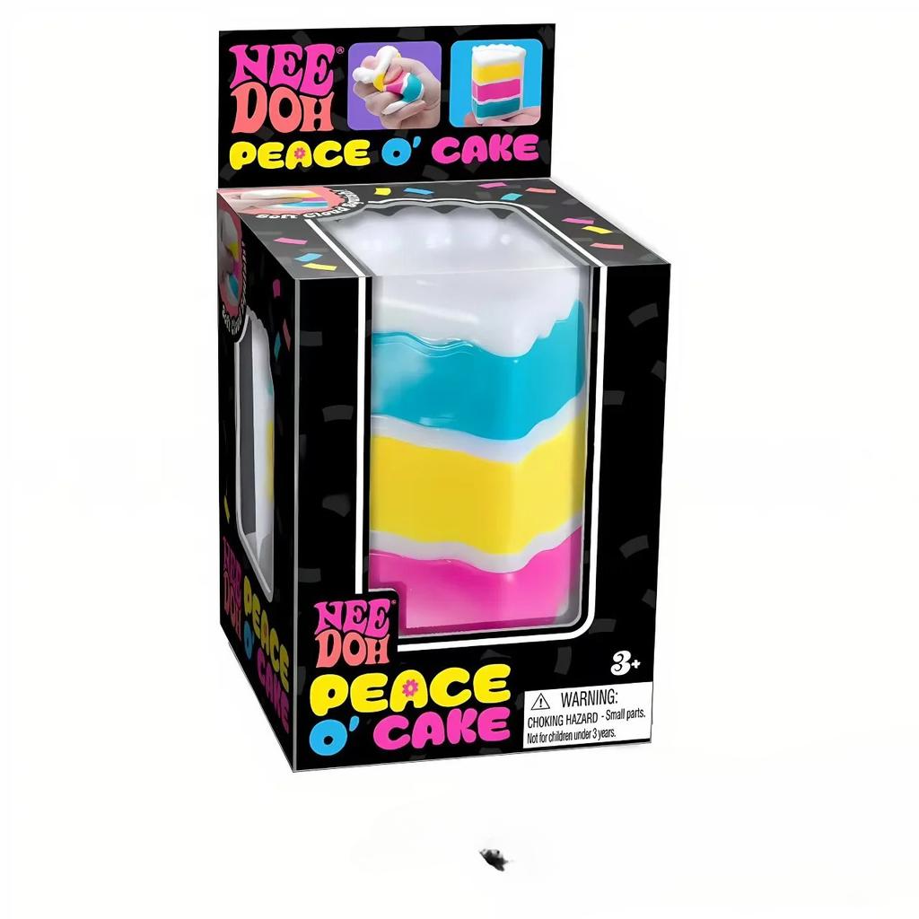 Schylling Nee Doh Sensory Squishy Cube, Nice Cube & Nice-Sicle Stress Relief Toy, Anti-Anxiety Squeeze Fidget For Daily Relax