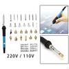30x Solder Iron Tool Wood Painting Electronic Product Welding Soldering