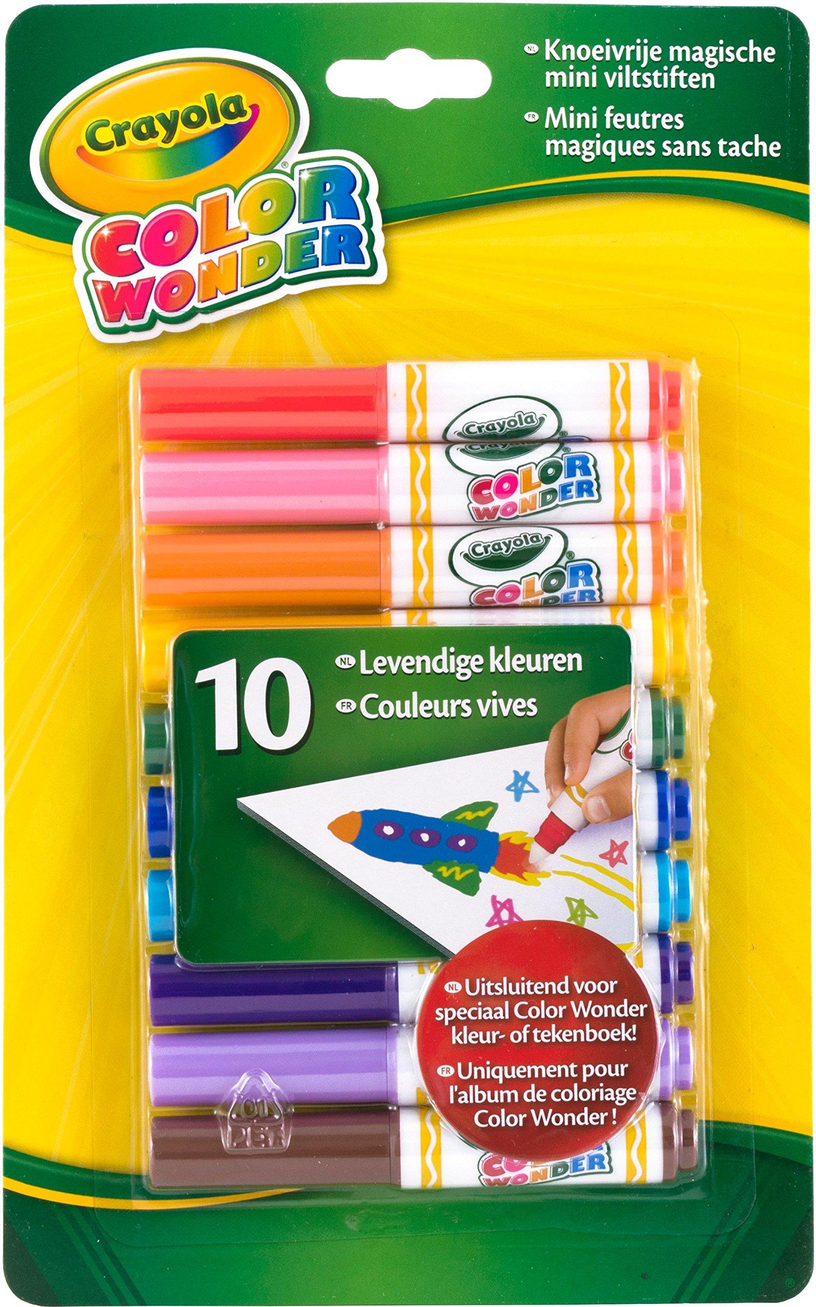 

Мини-маркеры Crayola Color Wonder - 10 шт./уп. (пункт)