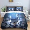 New Detective Conan Cartoon 3d Bedding Set Anime Twin Full Queen King Comforter Cover Set with Pillowcase Duvet Cover Sets Gift