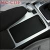 Stainless Steel Water Cup Holder Panel Gear Shift Panel Decorative Strip Frame For Mercedes Benz W204 W212 C180 C200 2007-2014