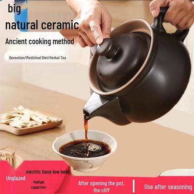 ZISIZ Ceramic Herbal Decoction Pot