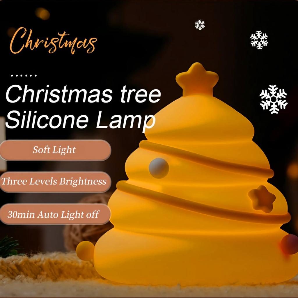 LED Wiederaufladbare Nachtlampe Tippen zum Benutzen Dimmbare Nachttischlampe Silikon Niedlich Tragbare Tierlampe für Mädchen Jungen Zimmer Deko