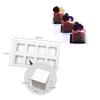 1 Pc 8 Square Silicone Mold, Three-dimensional Rubik's Cube Mousse Dessert Pudding Mold, Jelly Ice Cube Mold, Candle Mold