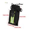 Adjustable Belt Mount Radio Pouch with Clip For GP328 P8268 PD780 Waist or Backpack Tactical Style Reflective Safety Nylon