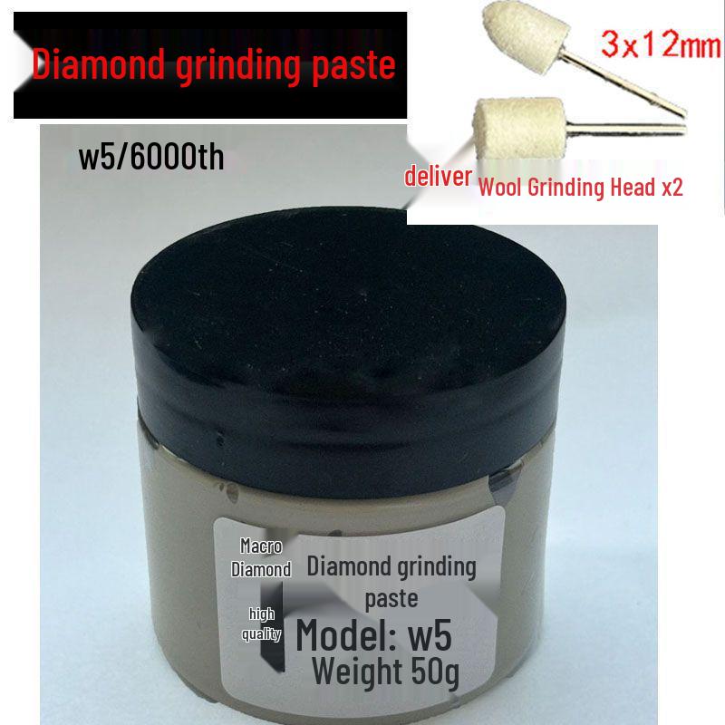 Diamond Polishing & Sharpening Paste with Beeswax for Jade Jewelry & Mold Mirror Finish