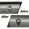 Carbon Fiber Door Lock Bin Cover Trim For 2012-2015 Chevrolet Camaro Accessories