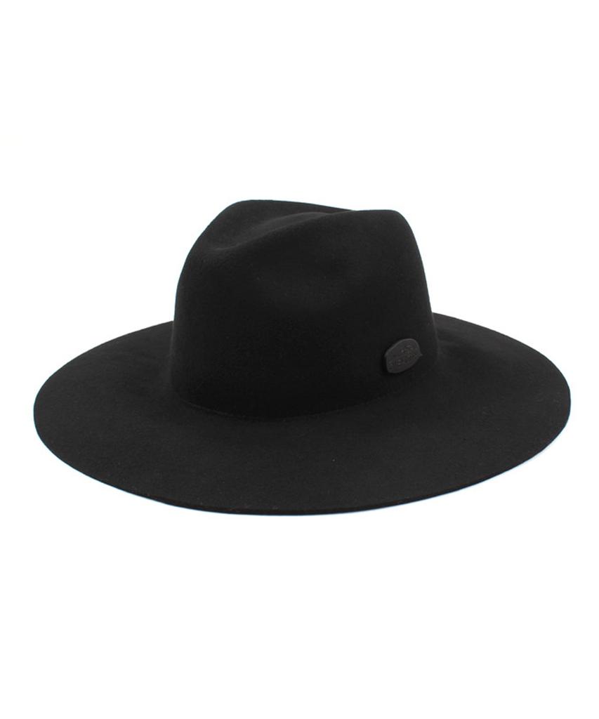 Yunibeosyeolkemiseuteuli Black Metal Long Wool Fedora Bk Metal Long Fedora