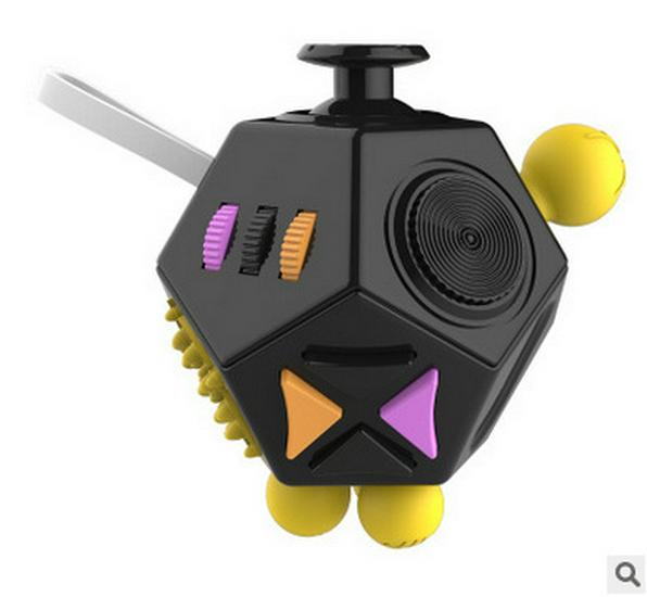 Second Generation 12-Sided Stress Relief Decompression Magic Cube Toy