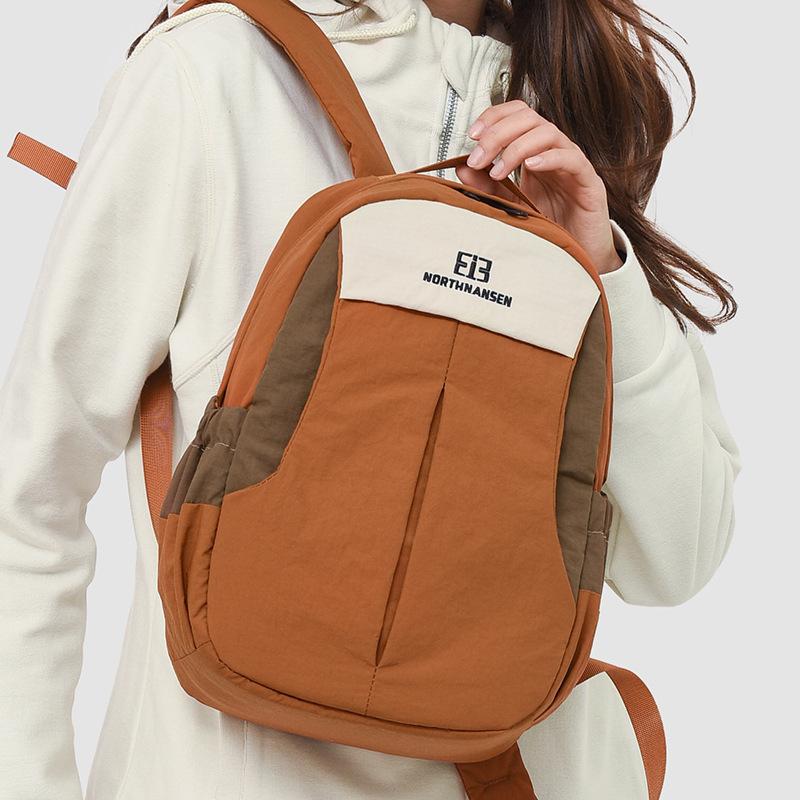 Schoolbag new college student contrasting travel bag light casual backpack outdoor mountaineering bag couple casual backpack