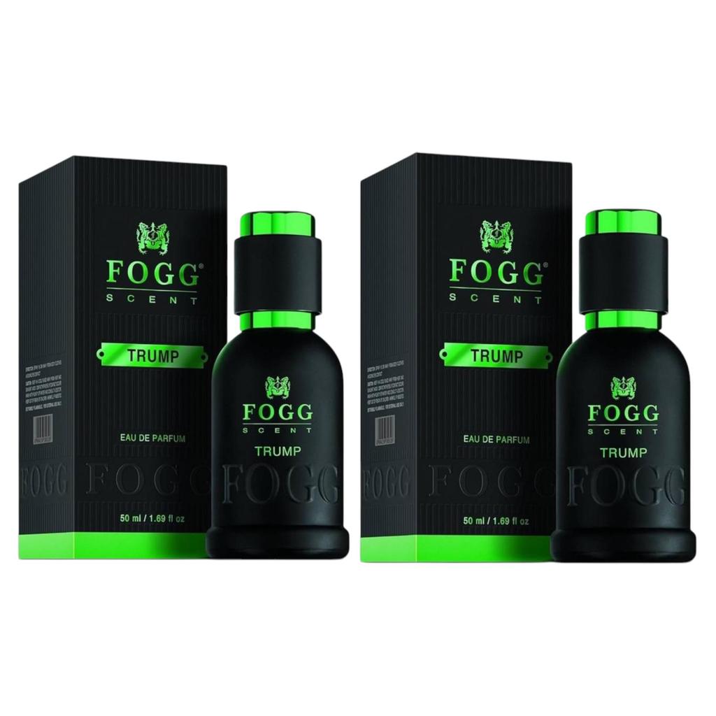 FOGG Trump Perfume Scent Long Lasting Eau de Parfum  Pack of 2 For Men 100ml Fresh Fragrance Day Night Wear Confidence