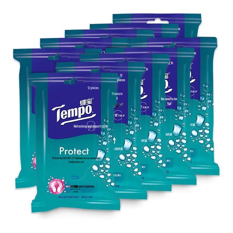 Tempo Disinfecting Portable Wipes