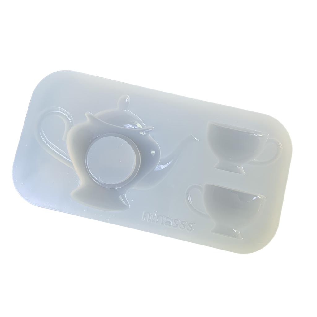 Easy to Clean Silicone Mold Quicksand Teapot Accessories Mould Elegant Jewelry Accessory Making Mould for Craftsmen