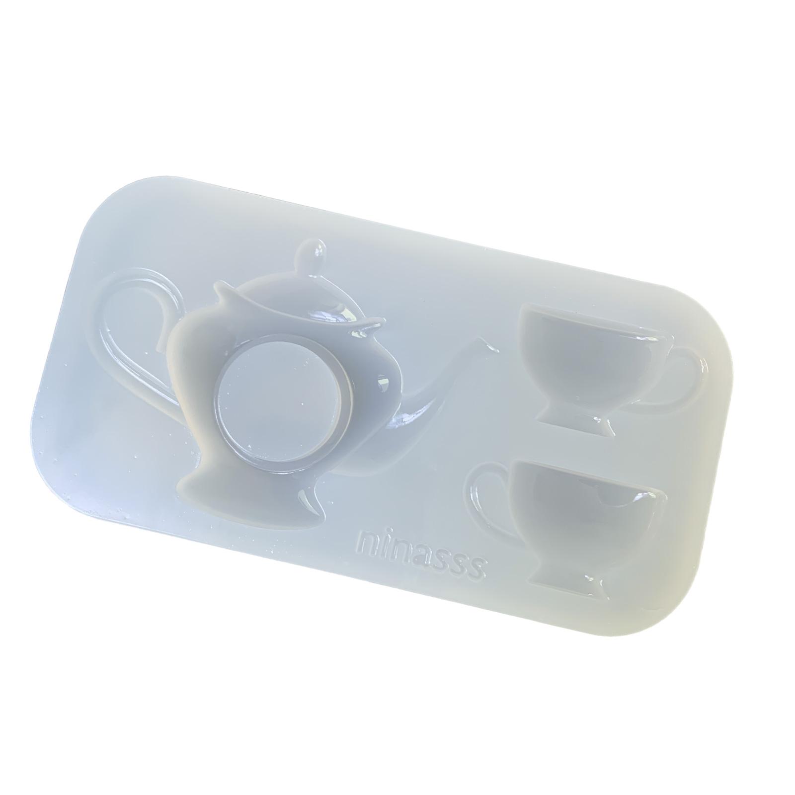 

Easy to Clean Silicone Mold Quicksand Teapot Accessories Mould Elegant Jewelry Accessory Making Mould for Craftsmen 1