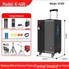 MALONE Portable Trolley Karaoke Bluetooth Speaker with Dual Microphones (CN version)