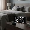 Super Loud Vibrating Electronic Alarm Clock Adjustable Brightness Table Clock  Student