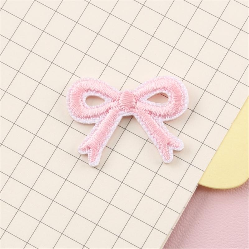 11 Pcs Star Iron On Patches Applique Patches Bowknot Repair Patches Bows Embroidery Patches for Bag Clothes Decoration