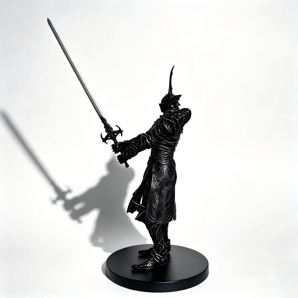 Dark Souls 3 Farron Undead Legion Knight Figure - Trendy Desktop Ornament Model.