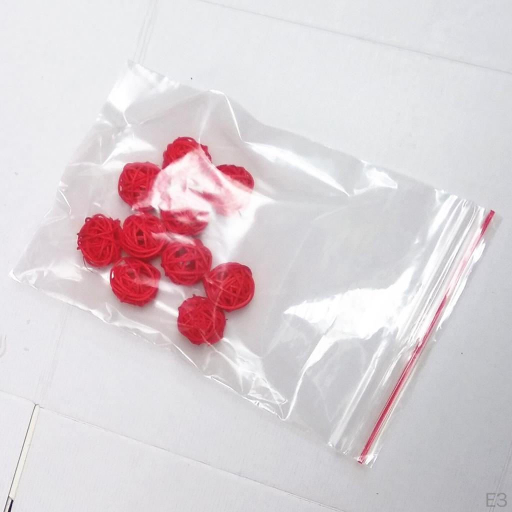 of 10 Pieces Large Wicker Rattan Balls - Decorative for Bowls, Vase Filler, Coffee Table