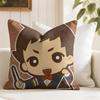 Phoenix Wright Ace Attorney Trilogy Cushion Cover Eco Linen Pillow Case DoubleSided Print Breathable Durable Zipper Home Decor