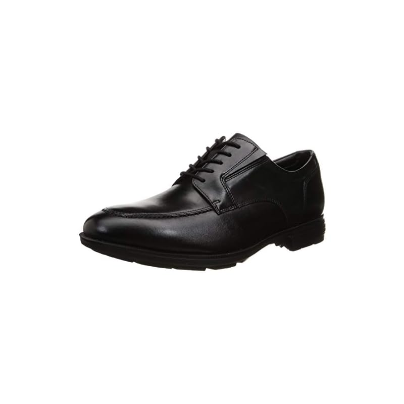 [Texcy Luxe] Business Shoes, Genuine Leather, Gore-Tex, Wide 4E Fit, TU-8006, Men's, Black, 26.5 cm (4E)