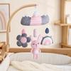 Baby Stroller Hanging Toy with Wind and Mobile for Bed and Bassinet