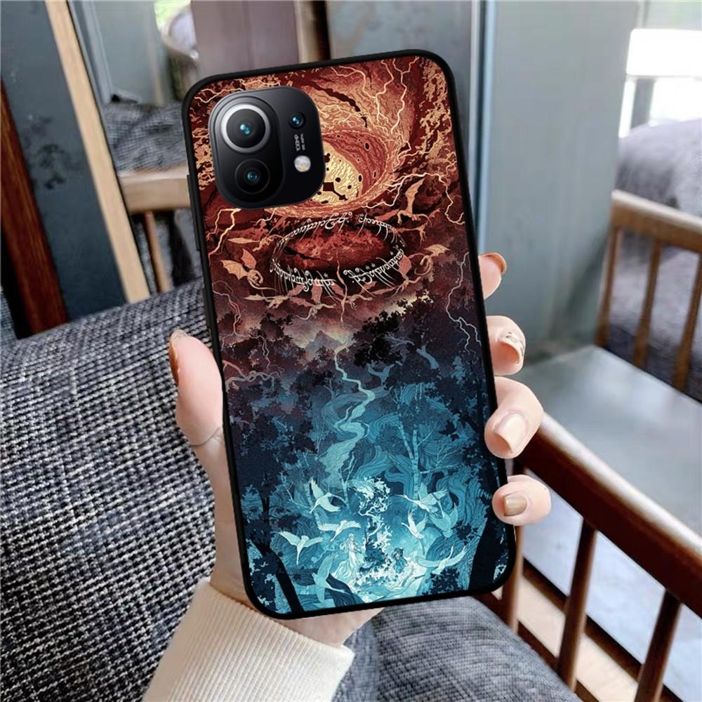 L-Lord-Of The-Rings Phone Case For Xiaomi Mi 5X 8 9 10 11 12 Lite Pro 10T PocoX3pro PocoM3 Note 10 Pro Lite