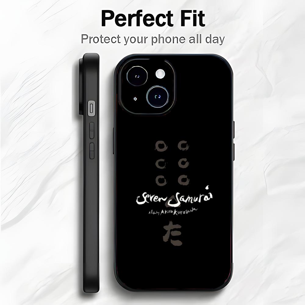 

Classic Epic Movie S-Seven Samurai Phone Case Phone Case Soft Packaging Lightweight For iPhone17 16 15 14 13ProMax iphone12promax