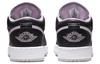 Jordan 1 Niskie SE Czarne Lodowy Fioletowy GS DV1333-051