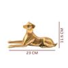 Hundestatue aus Messing | Höhe ca. 11 cm. | Vastu-Idol für Zuhause und Büro | Zonenplatzierung-ESE|