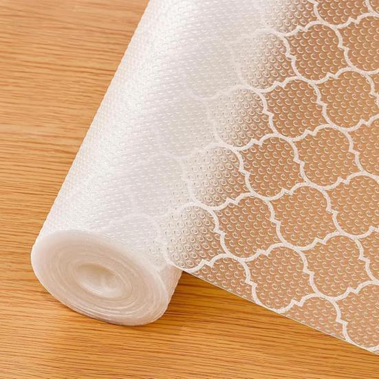 EVA Printed Drawer Liner Thick Non-Adhesive Shelf Mat for Kitchen Cabinet Waterproof Oil-Proof Cabinet