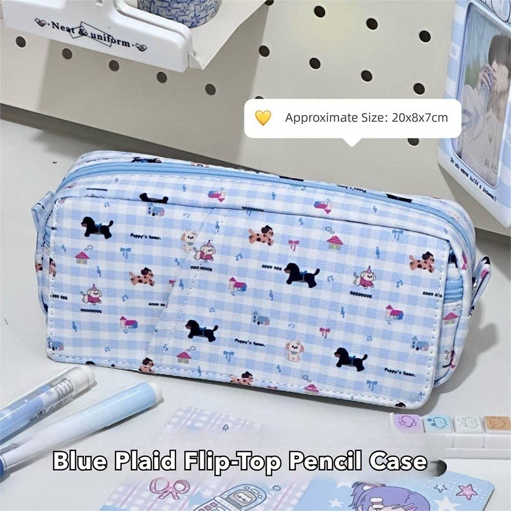 Large Capacity Pen Bag Multilayer Stationery Bag Multifunctional Pencil Case Gift