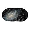 Nebula Wonder View Balcony Bathroom Mat Hydrophobic Non-Slip Door Mat Swimming Pool Public Places Non-Slip Floor Mat