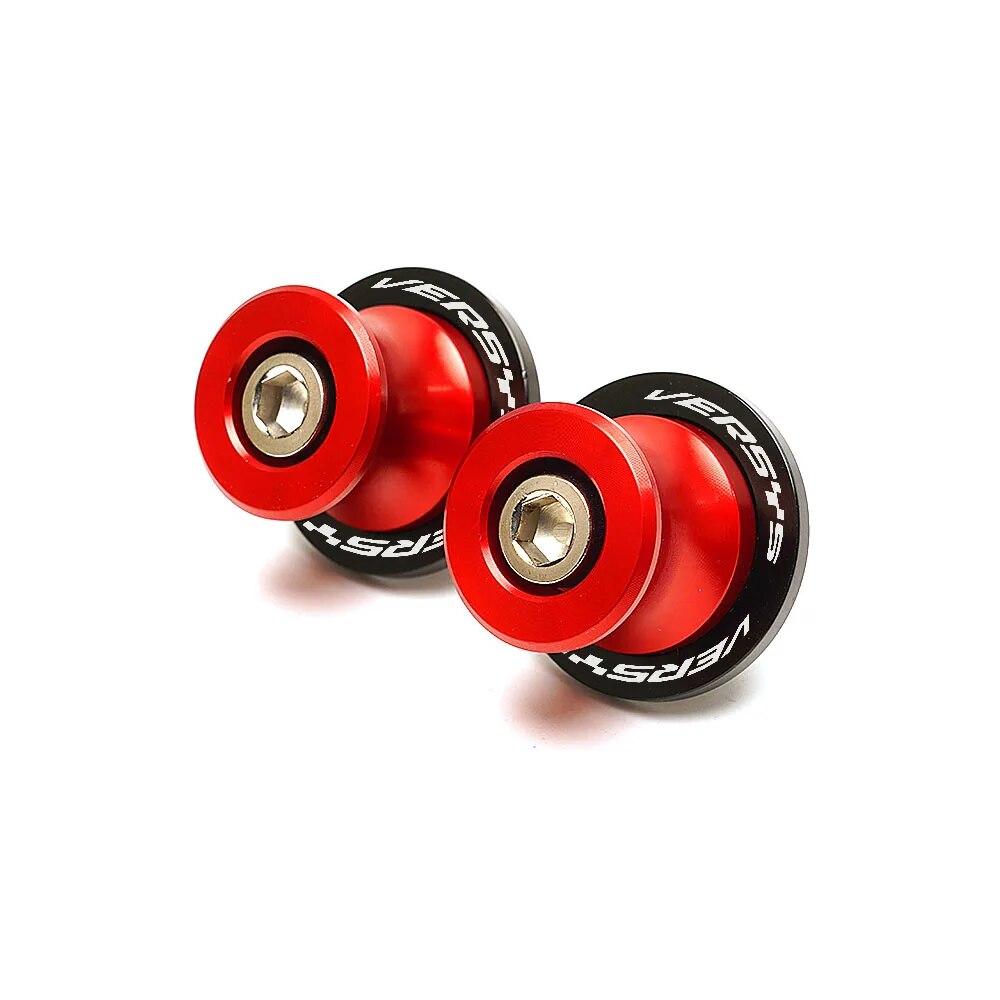8MM Motorcycle High Quality CNC Swingarm Spool Sliders For Kawasaki Versys 650 1000 X300 2008 -