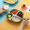 ZISIZ 304 Stainless Steel Kids Divided Lunch Tray