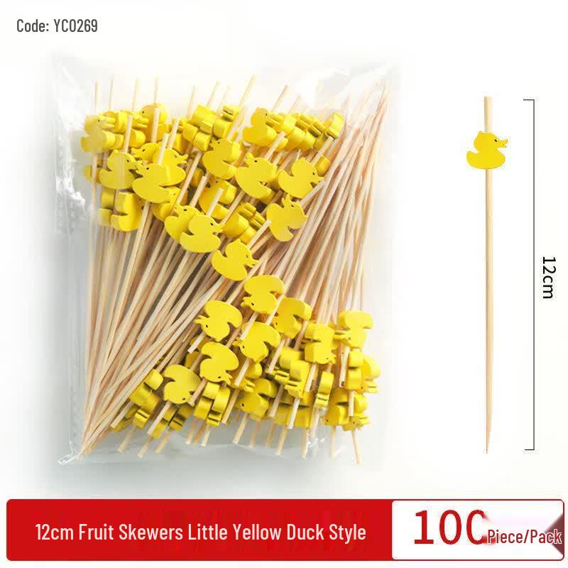 Bamboo Fruit & Cocktail Picks