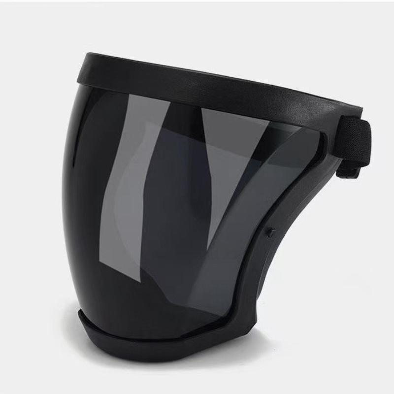 Full Face Protective Shield Anti Impact Anti Fog HD Clear View Ultra Durable for Motorcycle Riding Cycling Daily Use