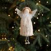 Cute Plush Angel Pendant Handmade Craft Christmas Tree Ornament  Xmas Gift