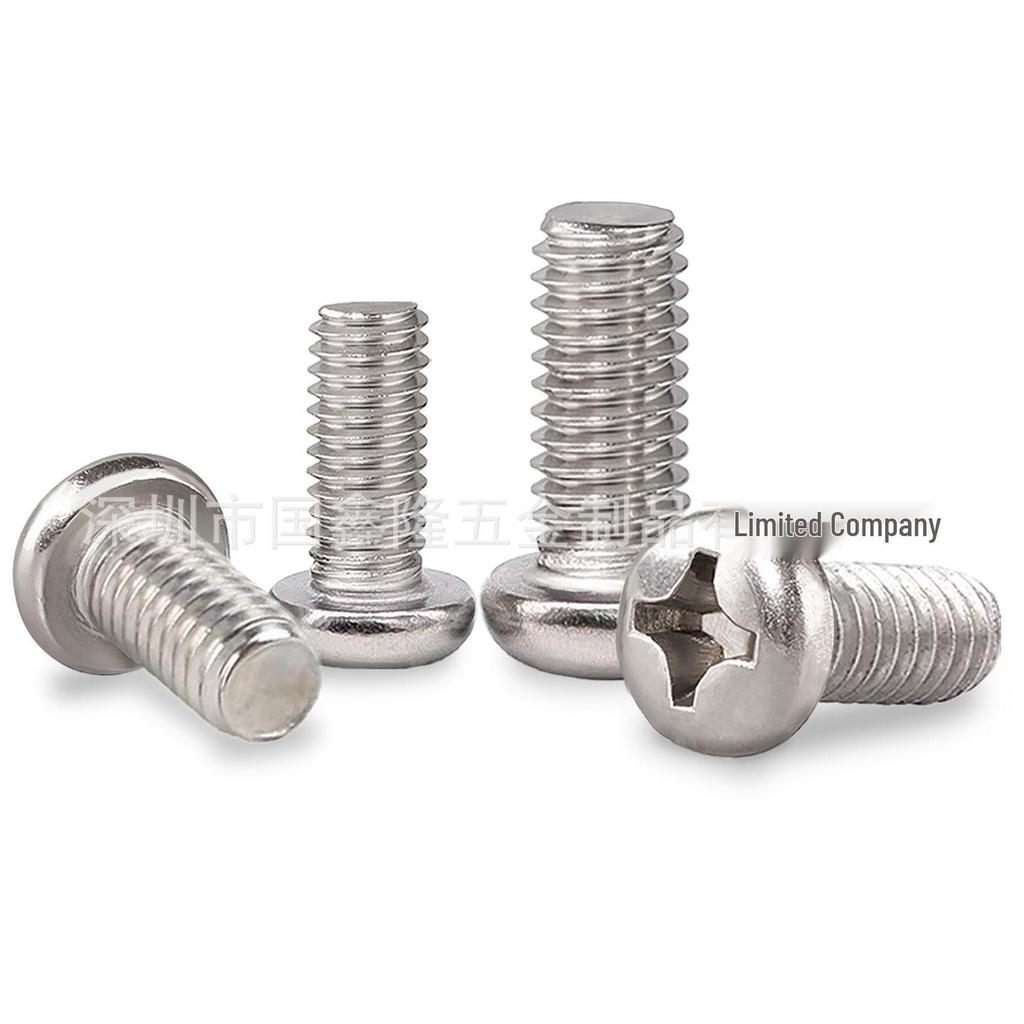 GB818 Stainless Steel 304 Phillips Pan Head Screws PM2.5-M6