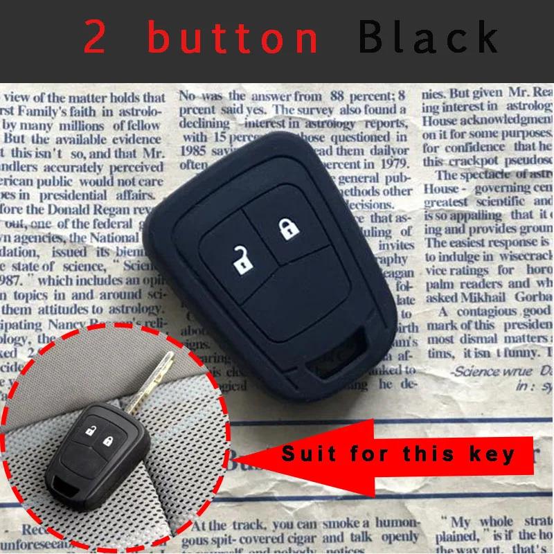 Car Silicone Remote Key Cover Case Fob Shell For Chevrolet Aveo Onix Volt Spark Orlando Trax Camaro Equinox Impala Sonic Cruze