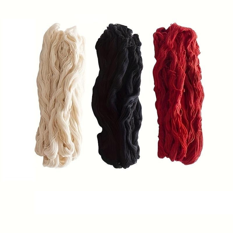 

3PCS Sewing Thread Sewing Quilt Cotton Thread Black, White, Red Three Color Old style Sewing Cotton Thread DIY Handmade Thread