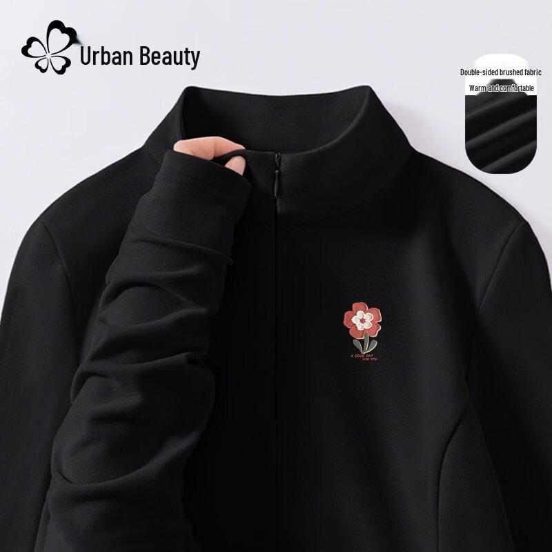 Women s Fleece-Lined Half-Zip Base Layer Top M