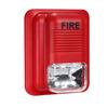 Fire Alarm Warning Strobe Siren Horn Sound & Strobe Alert Security System for Home Office Hotel